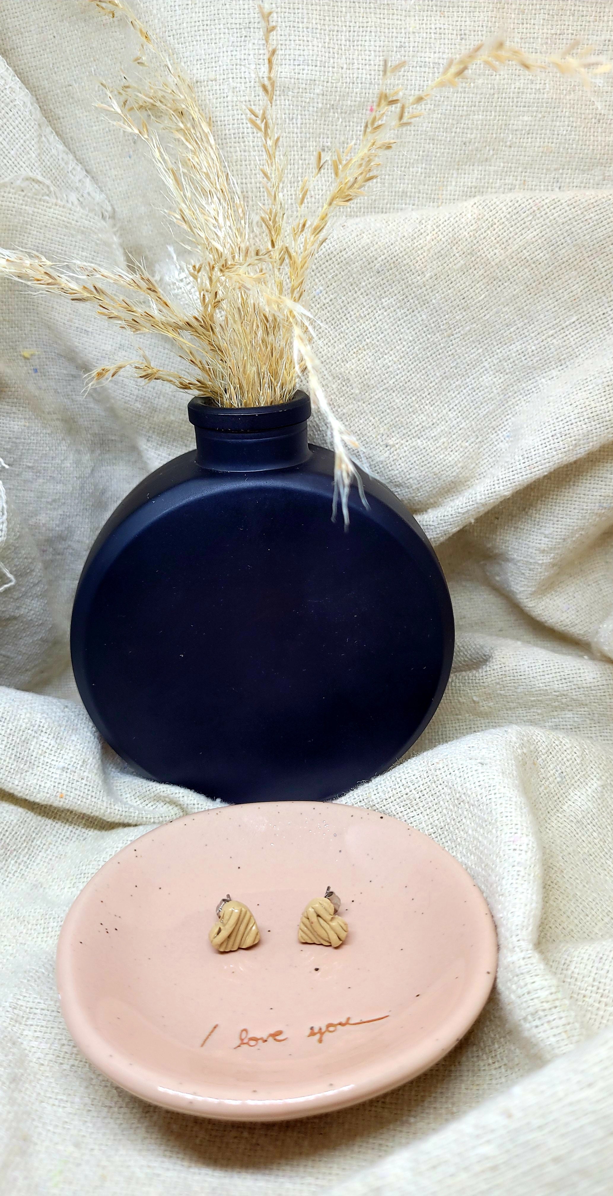 Valentines day earrings.