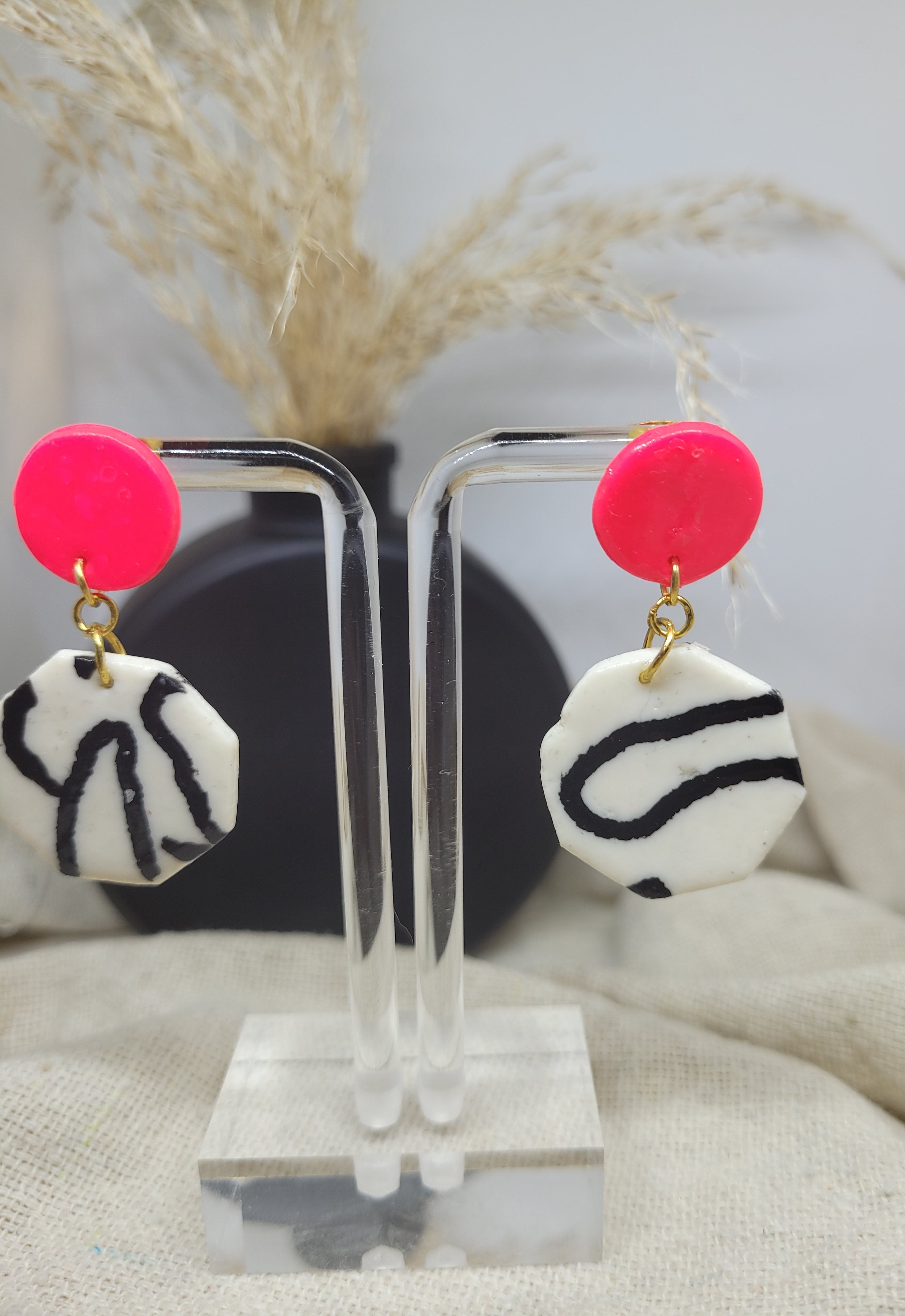 Abstract earrings