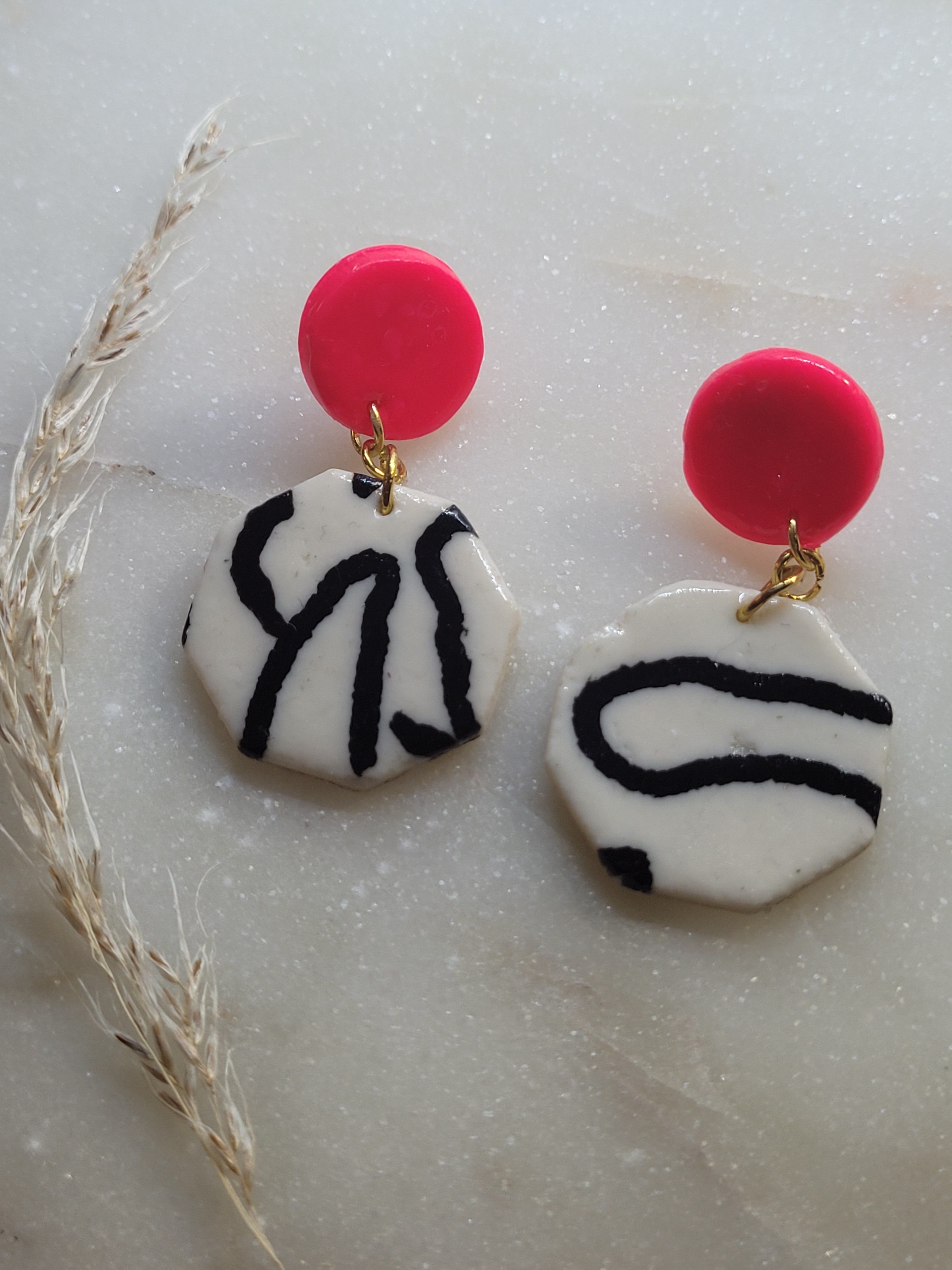 Abstract earrings