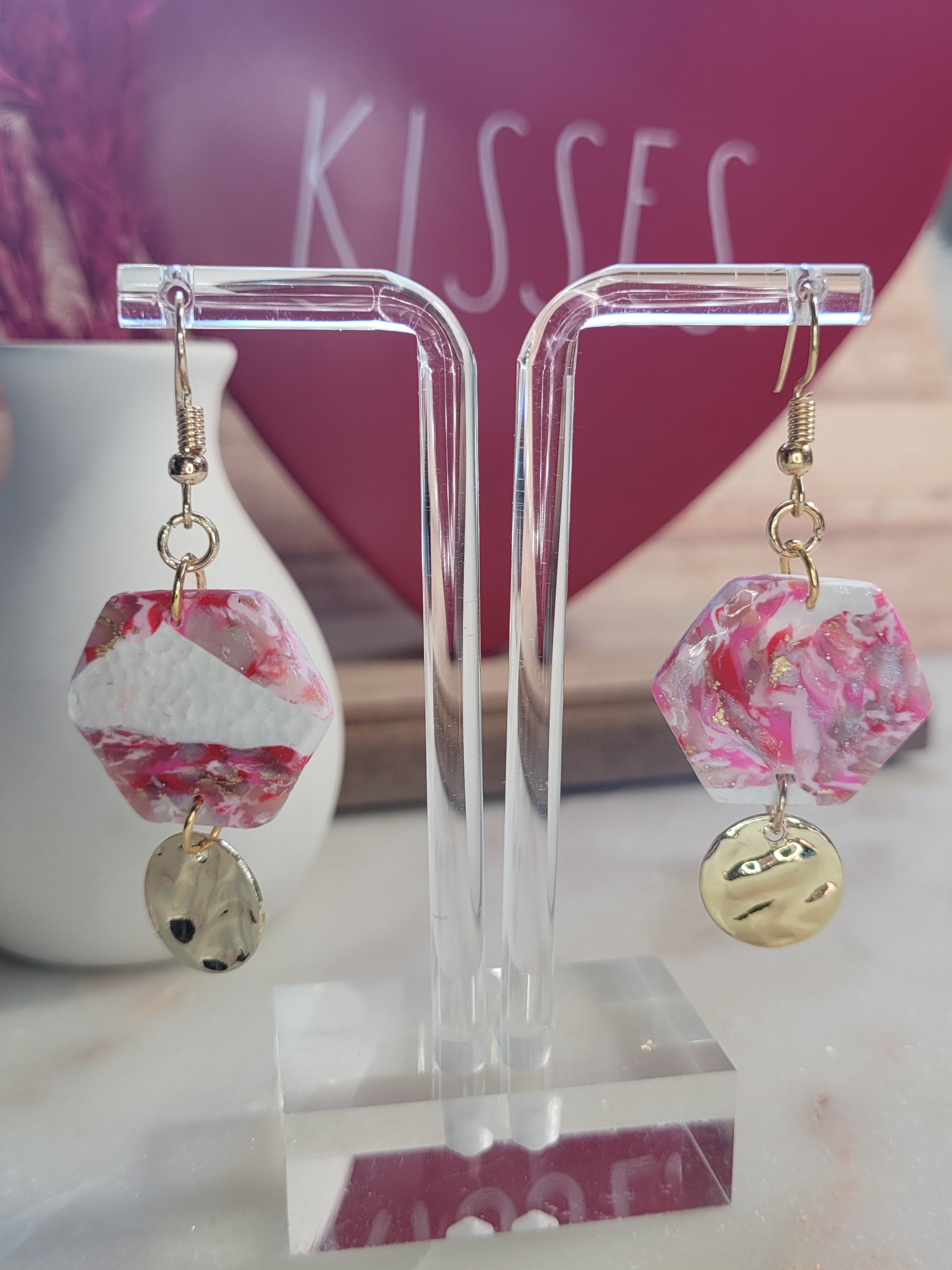 Valentines day hexagon