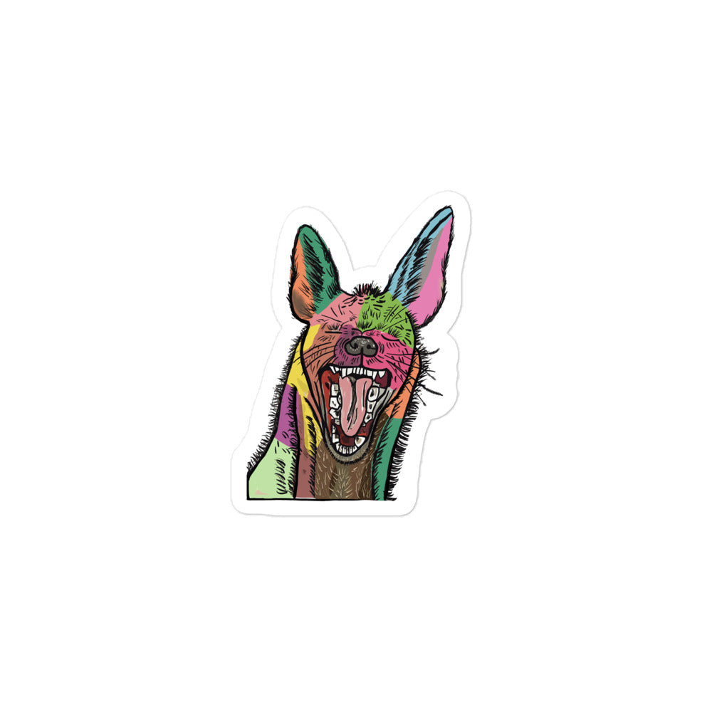 Hyena Bubble-free stickers
